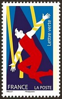 timbre N° 1483, Les Arts du Cirque