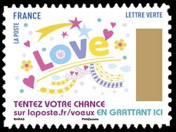  Carnet meilleurs voeux 2017 <br>Love