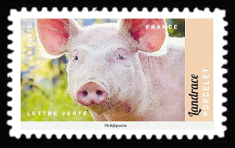 timbre N° 1392, Salon de l'agriculture 2017