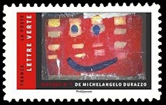 timbre N° 1398, Carnet intitulé « Masque »
