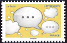 timbre N° 1568, «emoji» les messagers de vos émotions