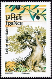 timbre N° 1615, Les arbres