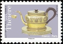 timbre N° 1625, Théière