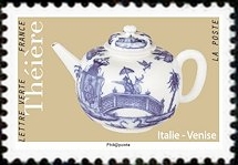 timbre N° 1627, Théière