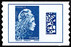 timbre N° 1603, Marianne l'engagée