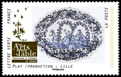  Les Arts de la table en France <br>Plat<br> production : Lille