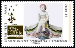 timbre N° 1532, Les Arts de la table en France