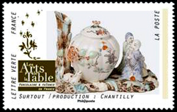 timbre N° 1539, Les Arts de la table en France