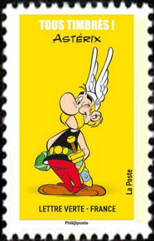 timbre N° 1740, Bande dessinée Astérix