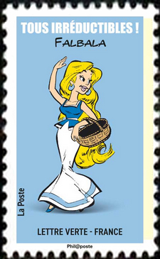 timbre N° 1729, Bande dessinée Astérix