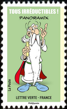 timbre N° 1731, Bande dessinée Astérix