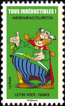 timbre N° 1733, Bande dessinée Astérix