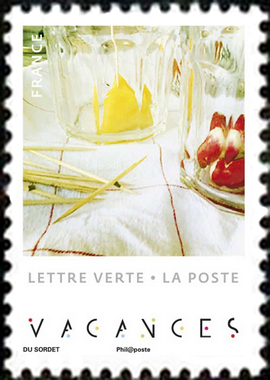 timbre N° 1748, Carnet autoadhésif photos de vacances