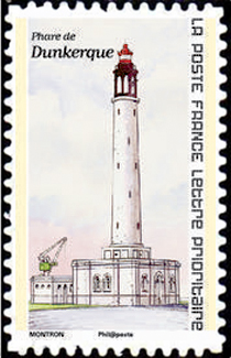 timbre N° 1753, Les phares, repère de nos côtes