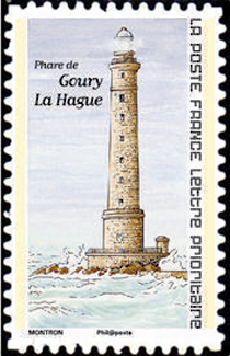 timbre N° 1754, Les phares, repère de nos côtes