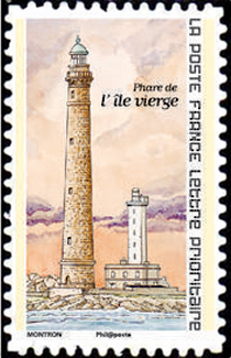 timbre N° 1755, Les phares, repère de nos côtes