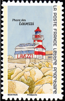 timbre N° 1764, Les phares, repère de nos côtes