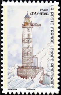  Les phares, repère de nos côtes <br>Phare d'Ar-Men