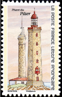  Les phares, repère de nos côtes <br>Phare du Pilier