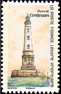 timbre N° 1760, Les phares, repère de nos côtes