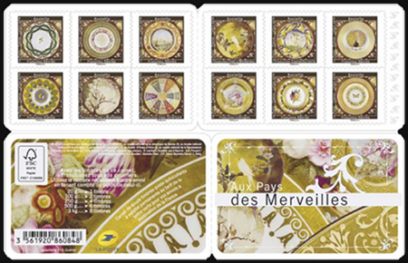 timbre N° BC1777, Au pays des Merveilles <br> Artisanat : la Porcelaine