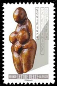 timbre N° 1705, Le nu dans l'art