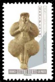 timbre N° 1700, Le nu dans l'art