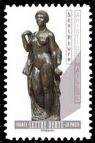 timbre N° 1702, Le nu dans l'art