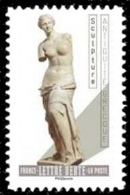 timbre N° 1698, Le nu dans l'art