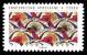 timbre N° 1665, Tissus motifs nature - Inspiration africaine