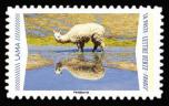 timbre N° 1822, Animaux du monde «Reflets» - Lama