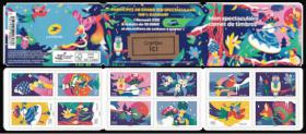 timbre N° BC1930, Mon spectaculaire carnte de timbres