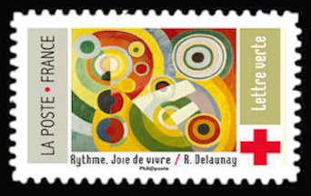  Croix-Rouge française <br>Rythme, Joie de vivre, œuvre de l’artiste Robert Delaunay