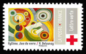  Croix-Rouge française <br>Rythme, Joie de vivre, œuvre de l’artiste Robert Delaunay