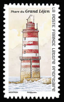  Repères de nos côtes. <br>Le Phare de Grand Léjon