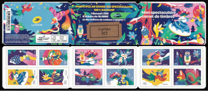 Timbre : 2020 MON SPECTACULAIRE CARNET DE TIMBRES