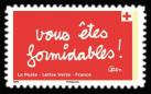 timbre N° 1984, CROIX-ROUGE FRANÇAISE on peut le faire grâce à vous.