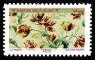 timbre N° 1998, Motifs de fleurs