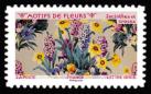 timbre N° 1999, Motifs de fleurs