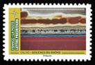 timbre N° 1944, Mosaïque de paysages