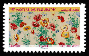  Motifs de fleurs <br>Coquelicots