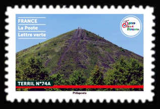  France terre de tourisme - Sites naturels <br>Terril N° 74A