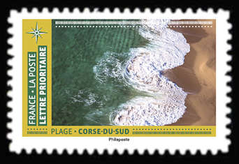  Mosaïque de paysages <br>Plage de Corse du sud