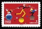 timbre N° 2222, Mon carnet de timbres féérique