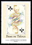 timbre N° 2205, Cartes à jouer «collection Louis XV»