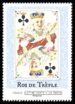 timbre N° 2213, Cartes à jouer «collection Louis XV»