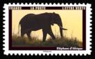 timbre N° 2099, Les animaux au crépuscule