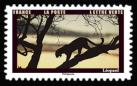 timbre N° 2109, Les animaux au crépuscule