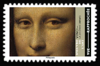  Chefs-d'œuvre de l'art - Vue rapprochée <br>Léonard de Vinci - La Joconde