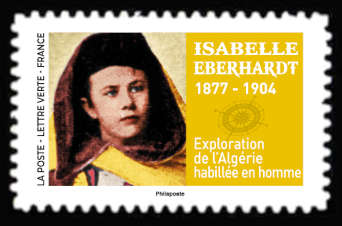  Les grands voyageurs <br>Isabelle Eberhardt 1877-1904<br>Exploration de l'Agérie habillée en homme